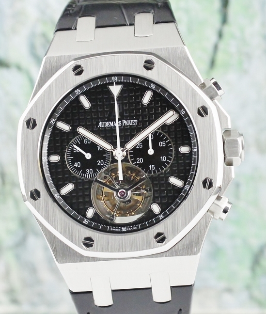 (image for) Audemars Piguet Royal Oak Chronograph Tourbillon Watch / 25977ST.OO.D002CR.01